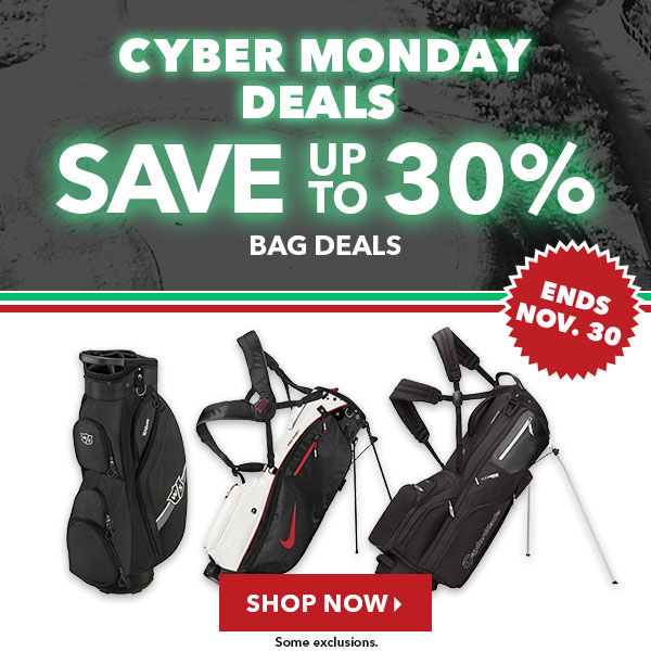 Save up to 30% on Golf Bags